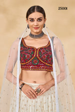 Trendy White Color lehenga choli Buy Now - Joshindia