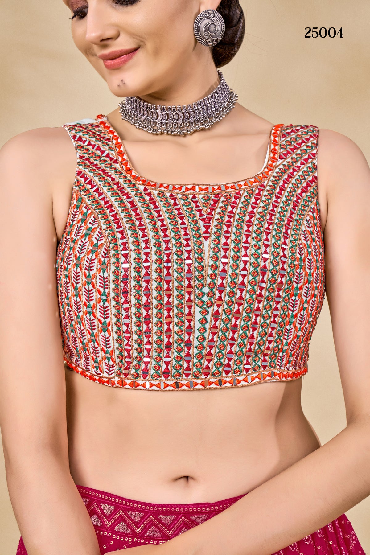 Trendy Pink Color lehenga choliBuy Now - Joshindia