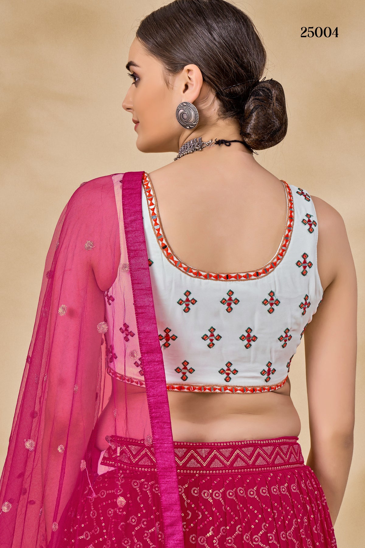 Trendy Pink Color lehenga choliBuy Now - Joshindia