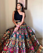 Pure traditional Looks Barcode designer Lehenga choli - Joshindia