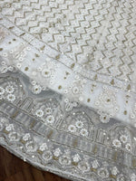 Beautiful White Color Designer Gown At Affordable Price - Joshindia