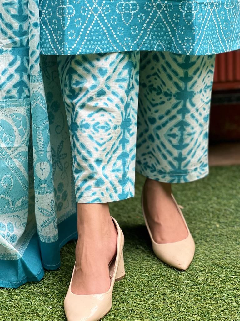 New Sky Blue Color Kurta Set Buy Now - Joshindia