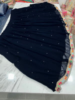 Beautiful Navy Blue Lehenga choli For Wedding Buy Now - Joshindia