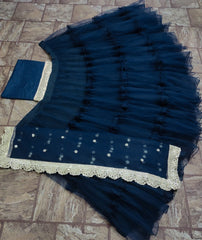 Beautiful Blue Lehenga choli For Wedding Buy Now - Joshindia
