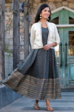 Beautiful jacket style indian outfit buy now - Joshindia