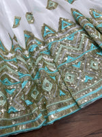 White Color Designer Sharara Suit Buy Now - Joshindia