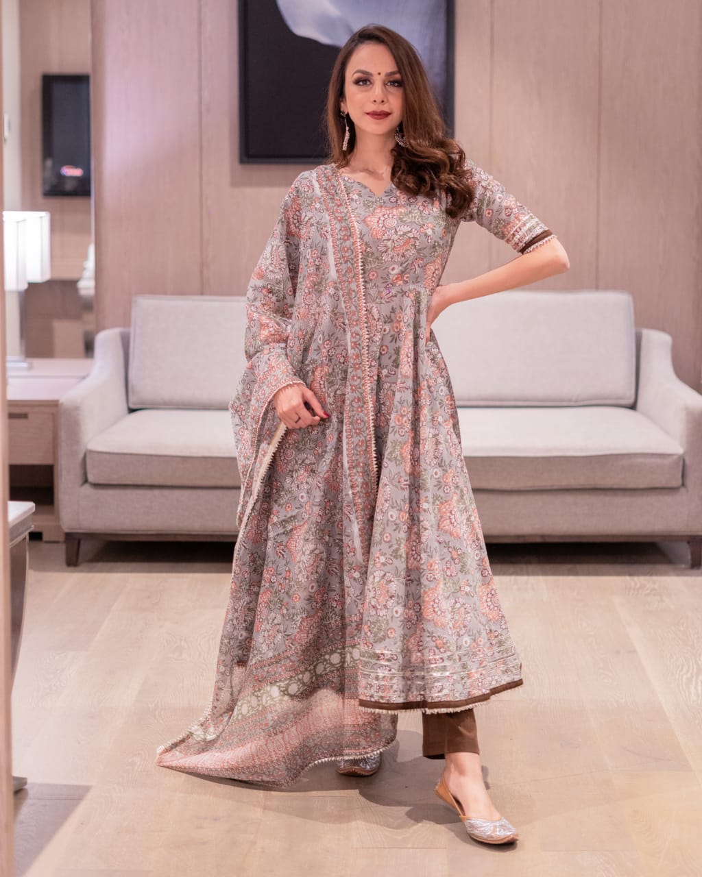 New Fancy Printed cotton kurti for casual wear buy online - Joshindia