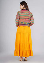 PREMIUM Heavy Rayon Long gown with jacket - Joshindia