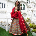 New Our patan HandblockRayon suit - Joshindia