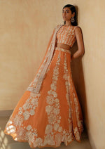 Orange Color Heavy Designer Lehenga Choli - Joshindia