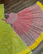 Buy Peach Color Latest Designer Gown Online - Joshindia