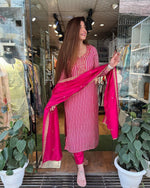 Trendi Red colour Designr Kurta Set Buy Online - Joshindia