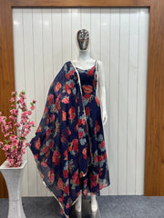 Trending Blue Color Designer Salwar Suit Buy Online - Joshindia