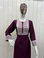 Trendy New lucknowi style kurta set for stylish look - Joshindia