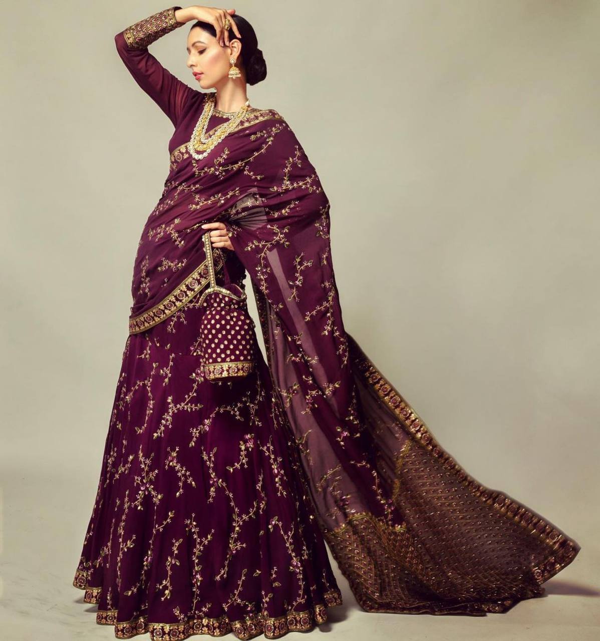 Top styles of ready to wear saree