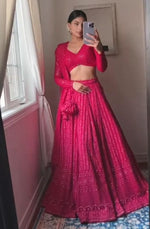 designer lehenga choli for wedding functions buy now - Joshindia