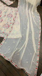 lucknowi Cream lehenga choli For Women Buy Online - Joshindia