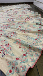 lucknowi Cream lehenga choli For Women Buy Online - Joshindia