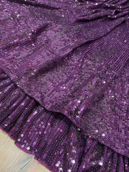 Best Purple colur Designer Gown