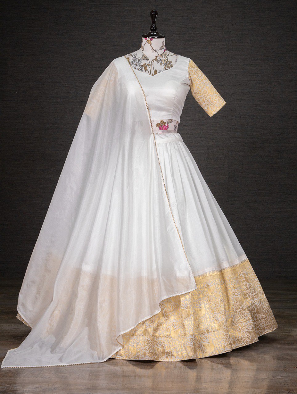 Trending White Color Lehenga Choli For Wedding