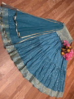 Beautiful Blue Color Lehenga choli For Wedding - Joshindia
