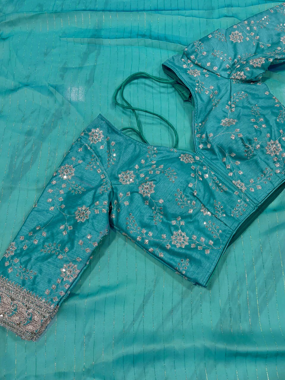 Sky Blue Color Saree Collection Buy Now - Joshindia