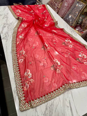 Red Color Saree Collection Buy Now - Joshindia
