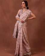 Peach Color Amazing Saree Collection In Online - Joshindia