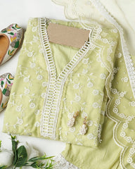 Amazing Pista Color Kurta Set Buy Online - Joshindia