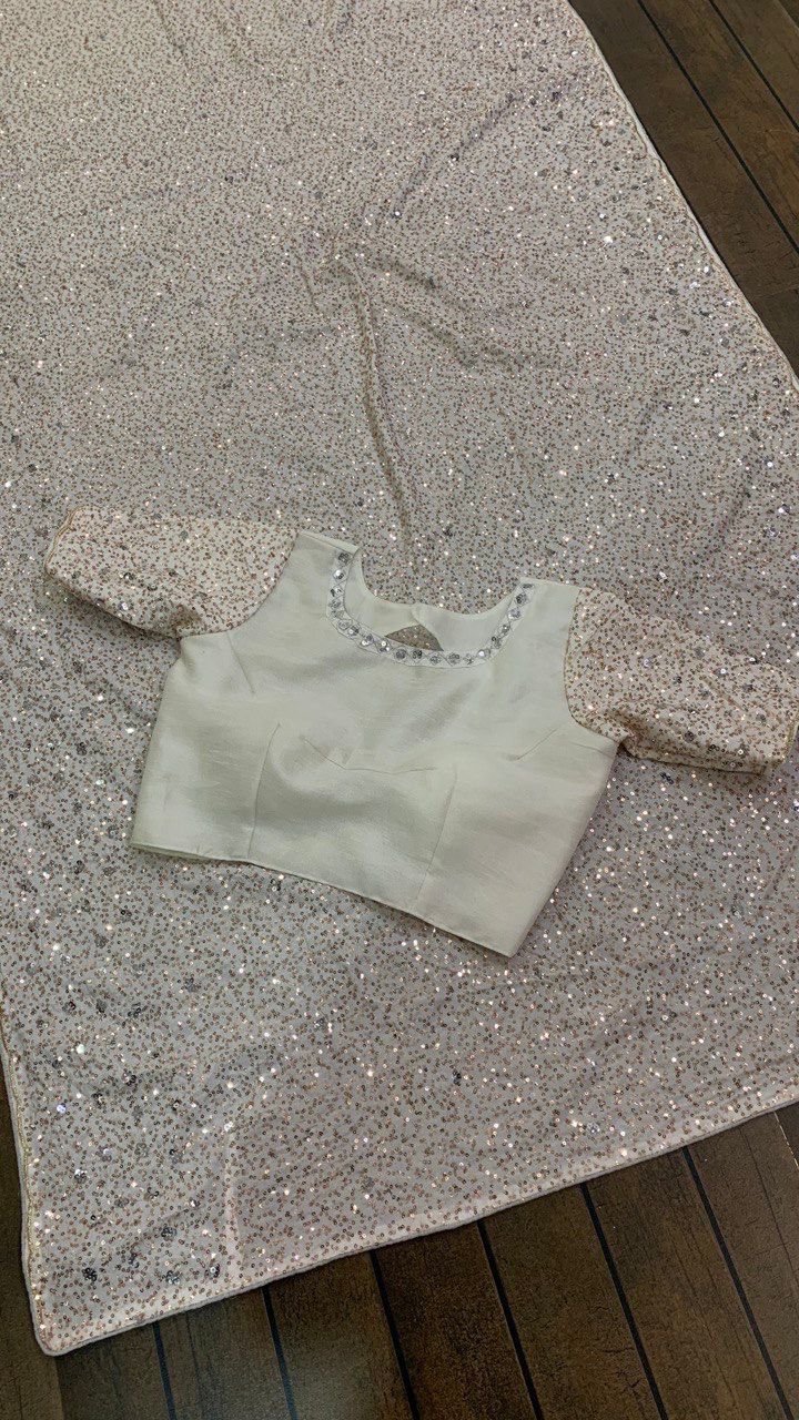 Trending Sequins Saree For Elegant Looks - Joshindia
