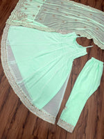 Pista Color Heavy Designer Salwar Suit Buy Now - Joshindia