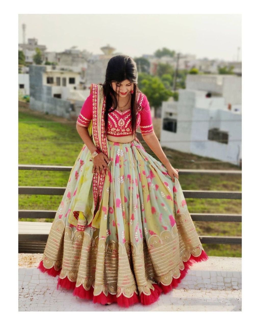 Trending Multi Color Lehenga Choli For Wedding - Joshindia