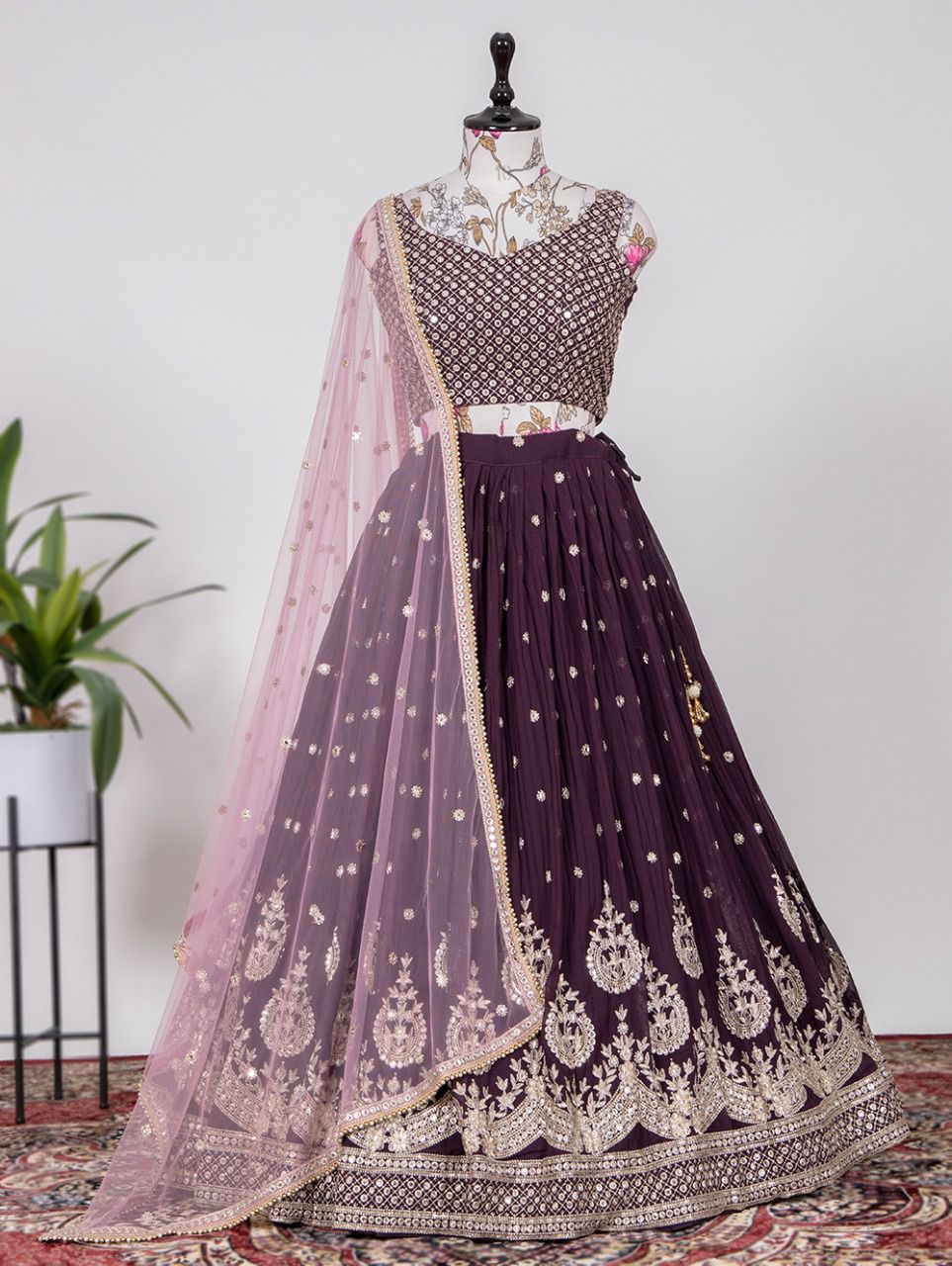 Stunning Bridal Lehengas & Sarees for your Intimate Wedding!