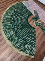 Green Color Lehenga Choli For Navratri Buy now - Joshindia