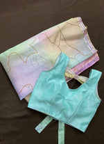 Beautiful Designer Organza Saree Buy Online In India - Joshindia