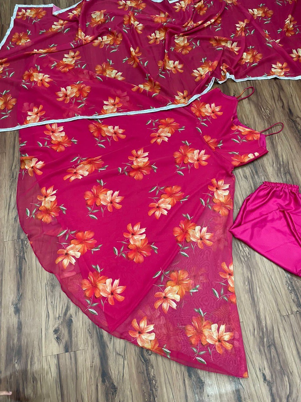 Pink Color Amazing Kurta Set For Beautiful Look - Joshindia