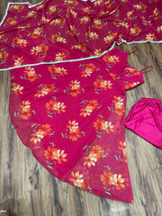 Pink Color Amazing Kurta Set For Beautiful Look - Joshindia