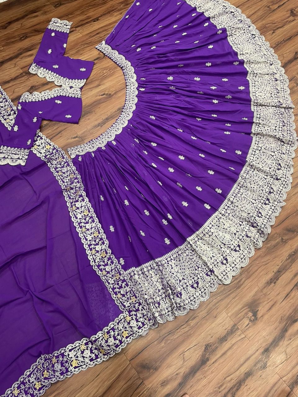 Purple Color lehenga choli for women Buy Online - Joshindia
