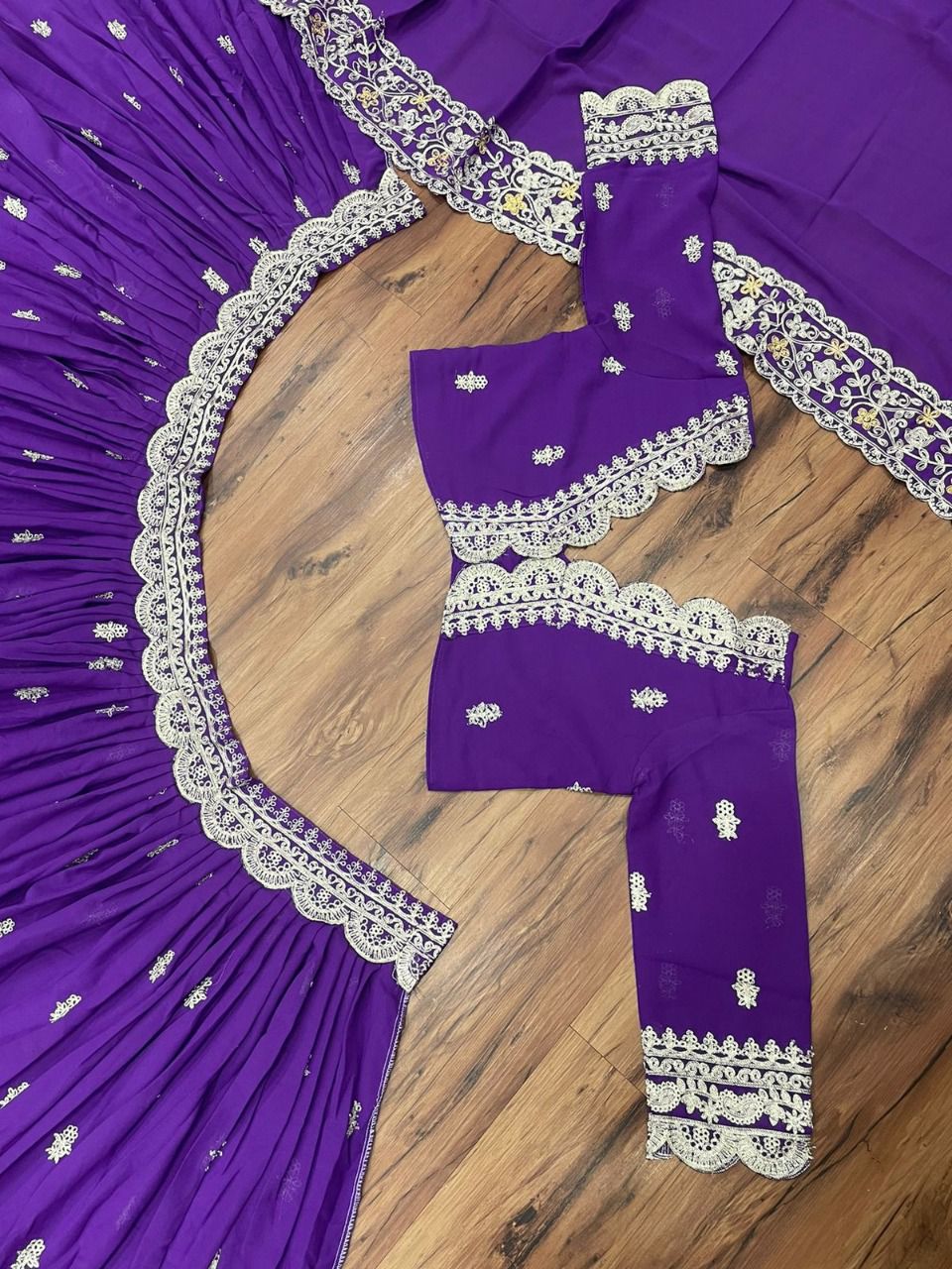 Purple Color lehenga choli for women Buy Online - Joshindia