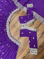 Purple Color lehenga choli for women Buy Online - Joshindia