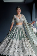 Amazing Sea Green Lehenga Choli At Wedding Function Buy Online - Joshindia