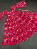 Floral Printed Baloon Sleeve Maxi Dress Buy Online - Joshindia