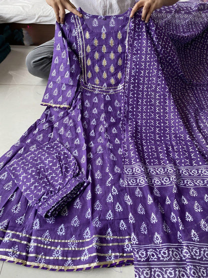 Amazing Purple Color Kurta Set at Josh India