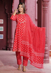 Amazing Orange Color Kurta Set at Josh India - Joshindia