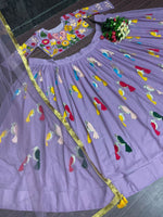 Amazing lilac Party Wear Lehenga Choli At Josh India - Joshindia